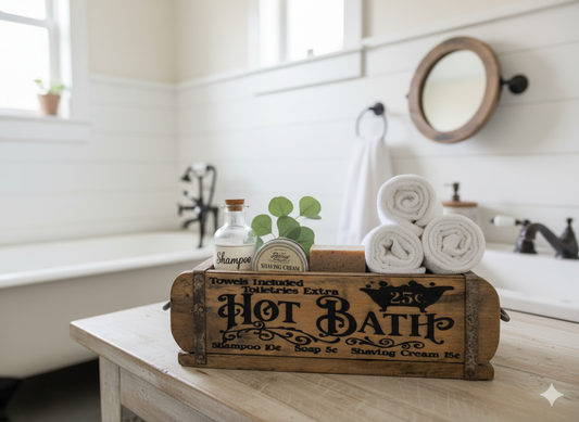 'Hot Bath' Vintage Brick Mold