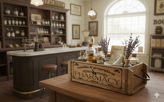 'Pharmacy' Vintage Brick Mold